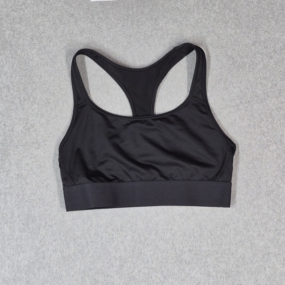Victoria Sport‎ Women Sports Bra Small Black Wireless Jersey Racerback